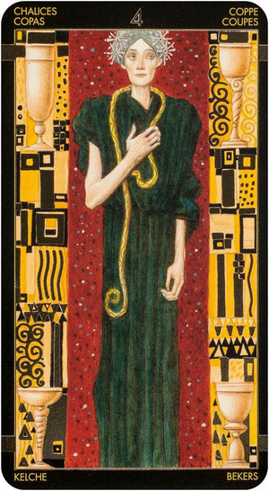 Golden tarot of klimt