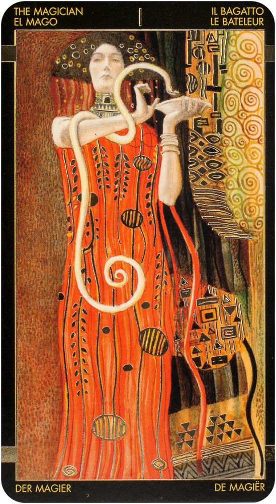 Golden tarot of klimt