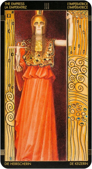 Golden tarot of klimt