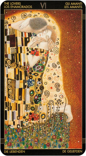 Golden tarot of klimt