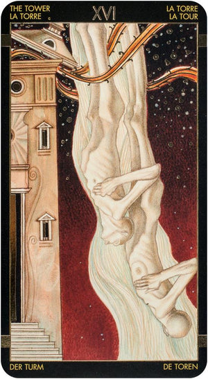 Golden tarot of klimt