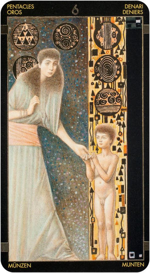 Golden tarot of klimt