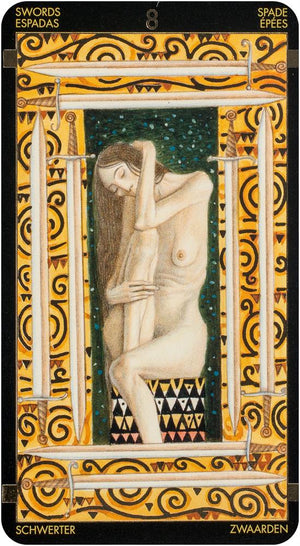 Golden tarot of klimt
