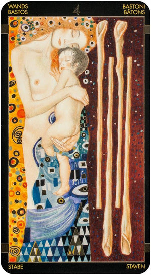 Golden tarot of klimt