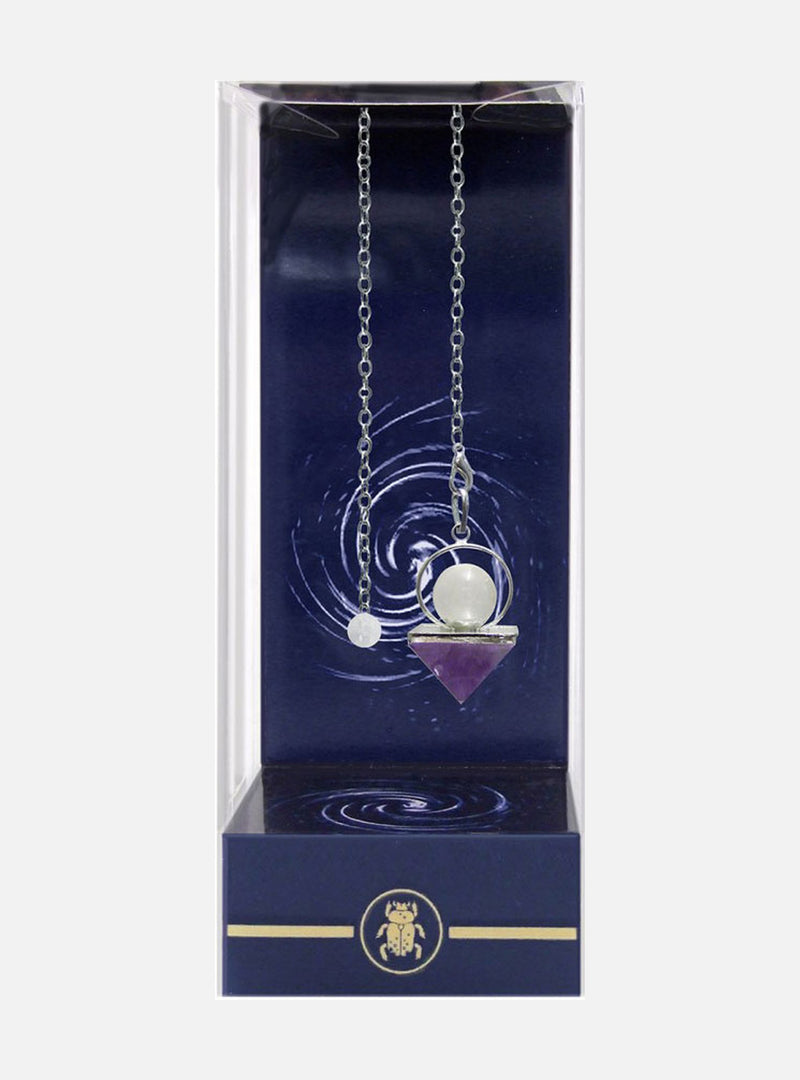 Premium Amethyst Pyramid Pendulum