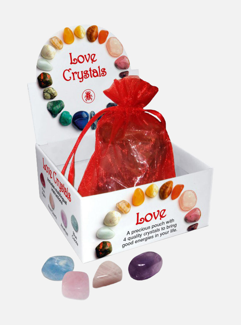 Love crystal talismans