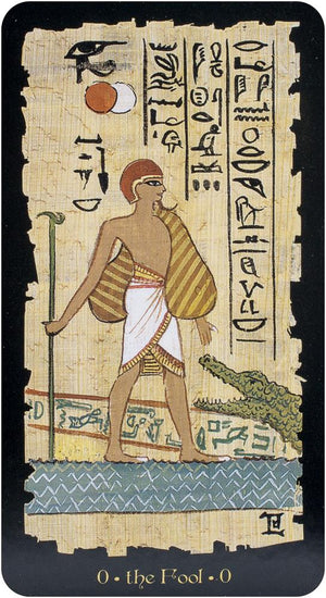 Egyptian Tarot Grand Trumps: 22 full colour cards & instruction booklet