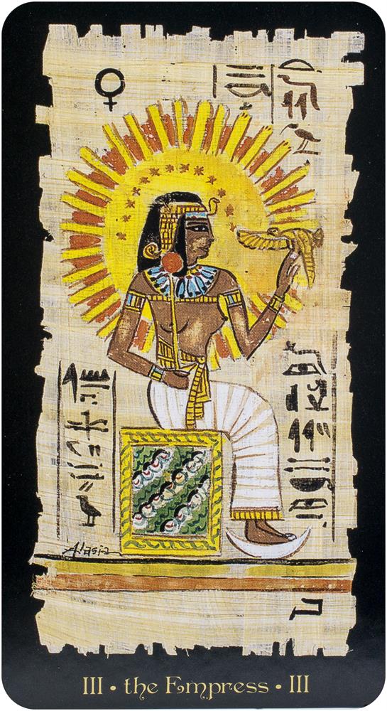 Egyptian Tarot Grand Trumps: 22 full colour cards & instruction booklet