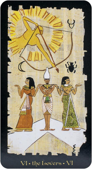 Egyptian Tarot Grand Trumps: 22 full colour cards & instruction booklet
