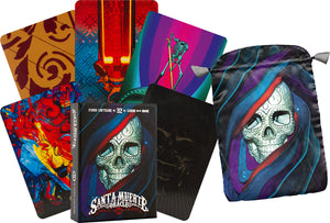 Santa Muerte Skull Tarot Bag