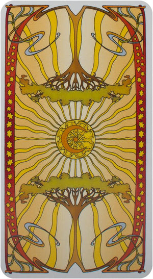 Golden Art Nouveau Tarot