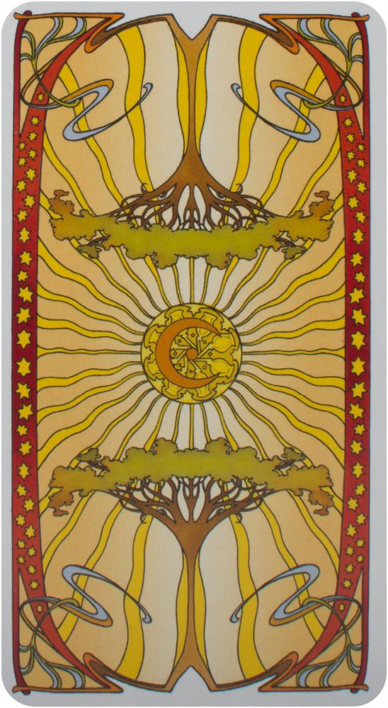 Golden Art Nouveau Tarot