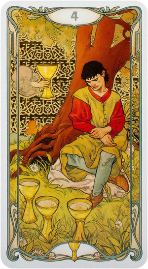 Golden Art Nouveau Tarot
