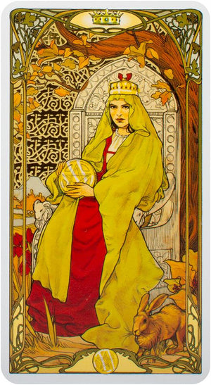 Golden Art Nouveau Tarot