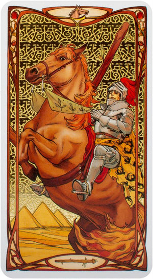 Golden Art Nouveau Tarot