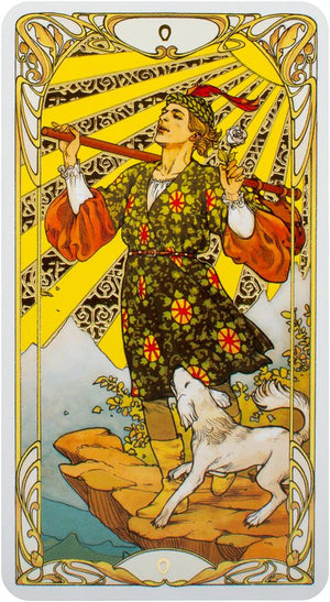 Golden Art Nouveau Tarot