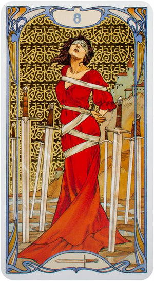 Golden Art Nouveau Tarot