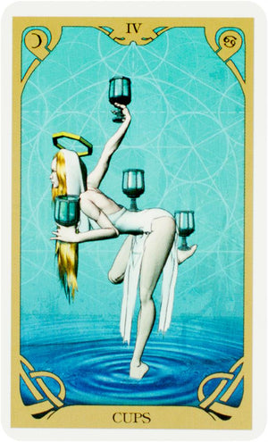 Mini Tarot - Night Sun