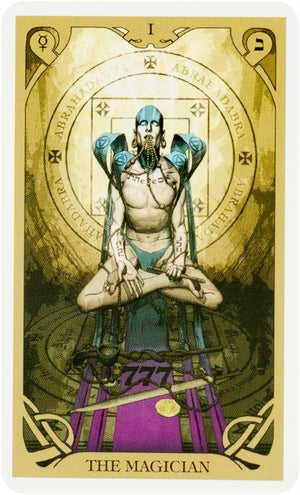 Mini Tarot - Night Sun