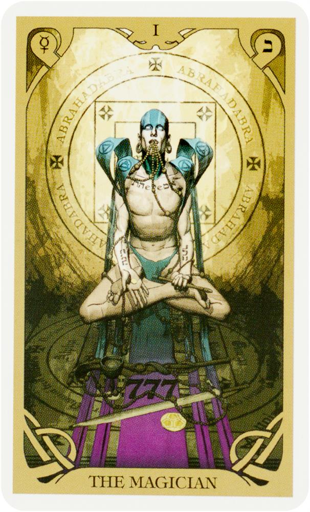 Mini Tarot - Night Sun
