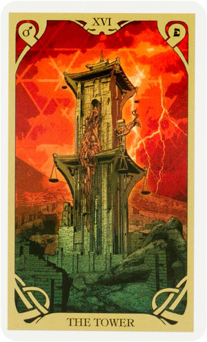 Mini Tarot - Night Sun