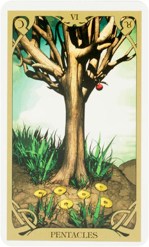 Mini Tarot - Night Sun