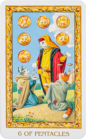 Mini Tarot White Cats (new edition)