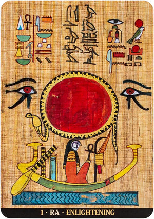 Egyptian Gods Oracle Cards