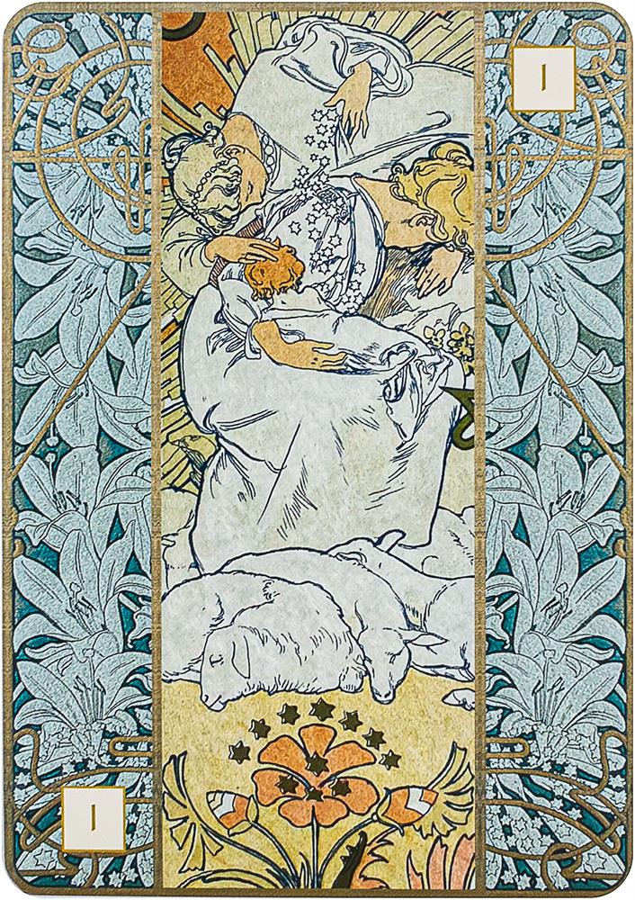 Alfons Maria Mucha Oracle Cards
