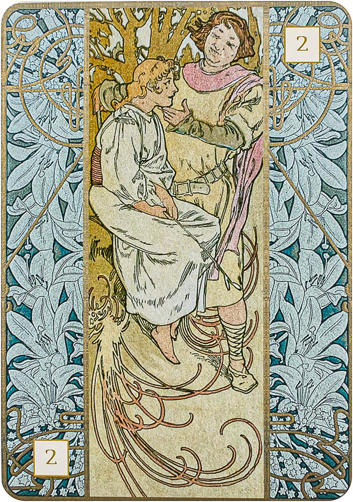 Alfons Maria Mucha Oracle Cards