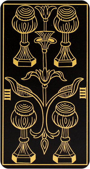 Tarot of Marseille Gold & Black Edition KIT