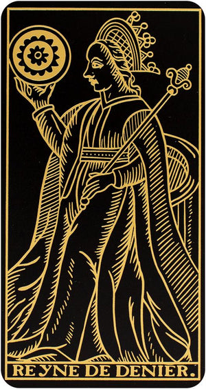 Tarot of Marseille Gold & Black Edition KIT