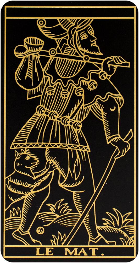 Tarot of Marseille Gold & Black Edition KIT
