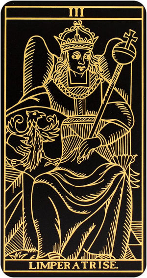 Tarot of Marseille Gold & Black Edition KIT