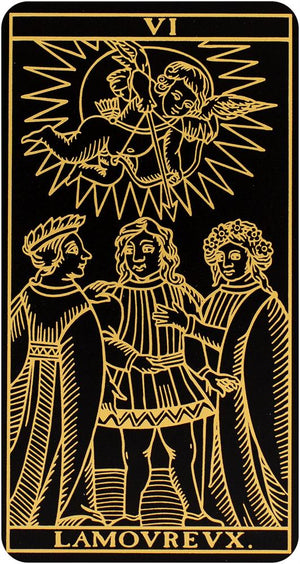 Tarot of Marseille Gold & Black Edition KIT