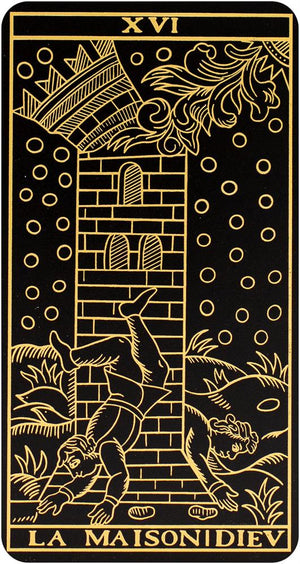 Tarot of Marseille Gold & Black Edition KIT