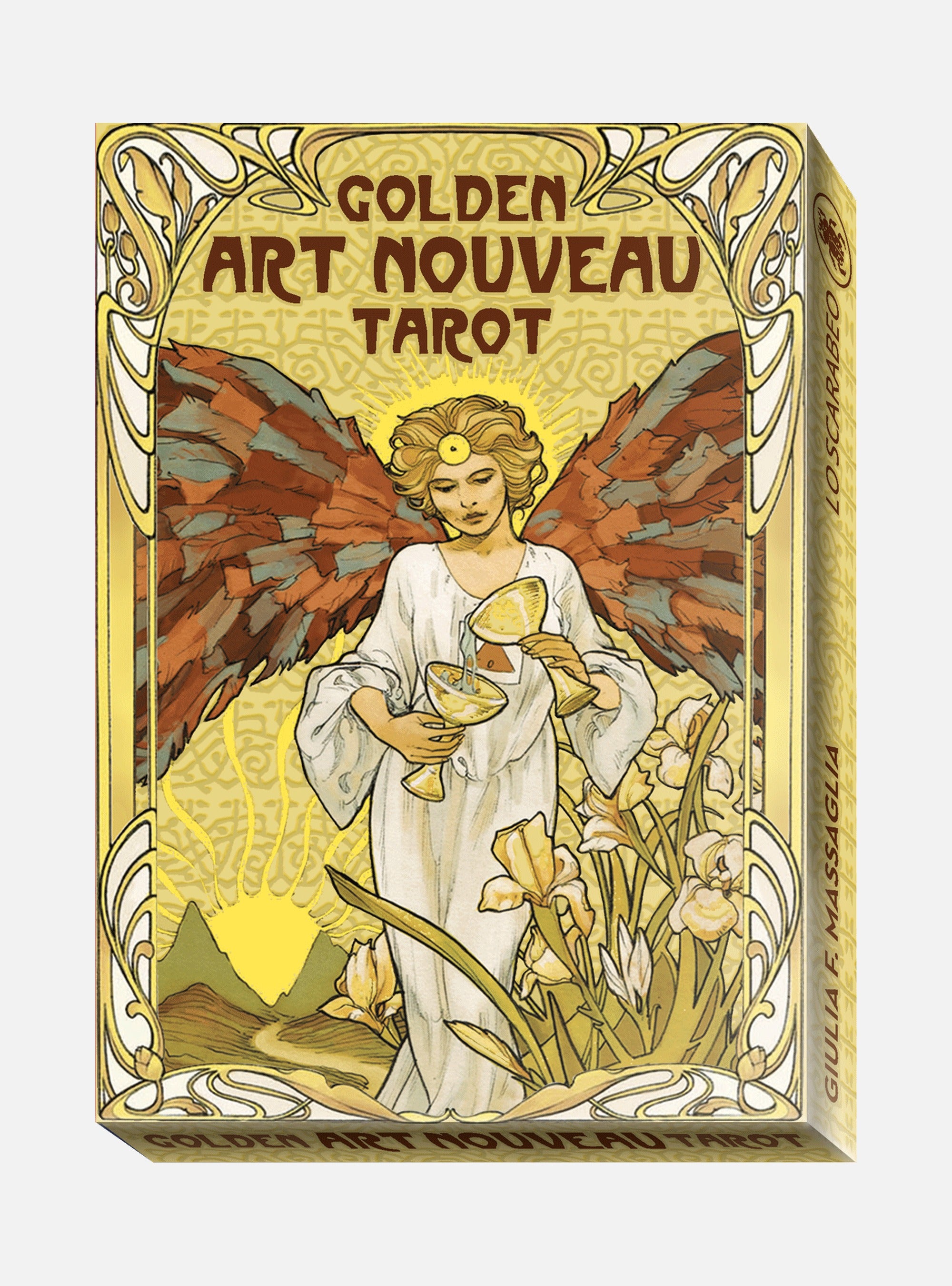 Golden Art Nouveau Tarot - Grand Trumps
