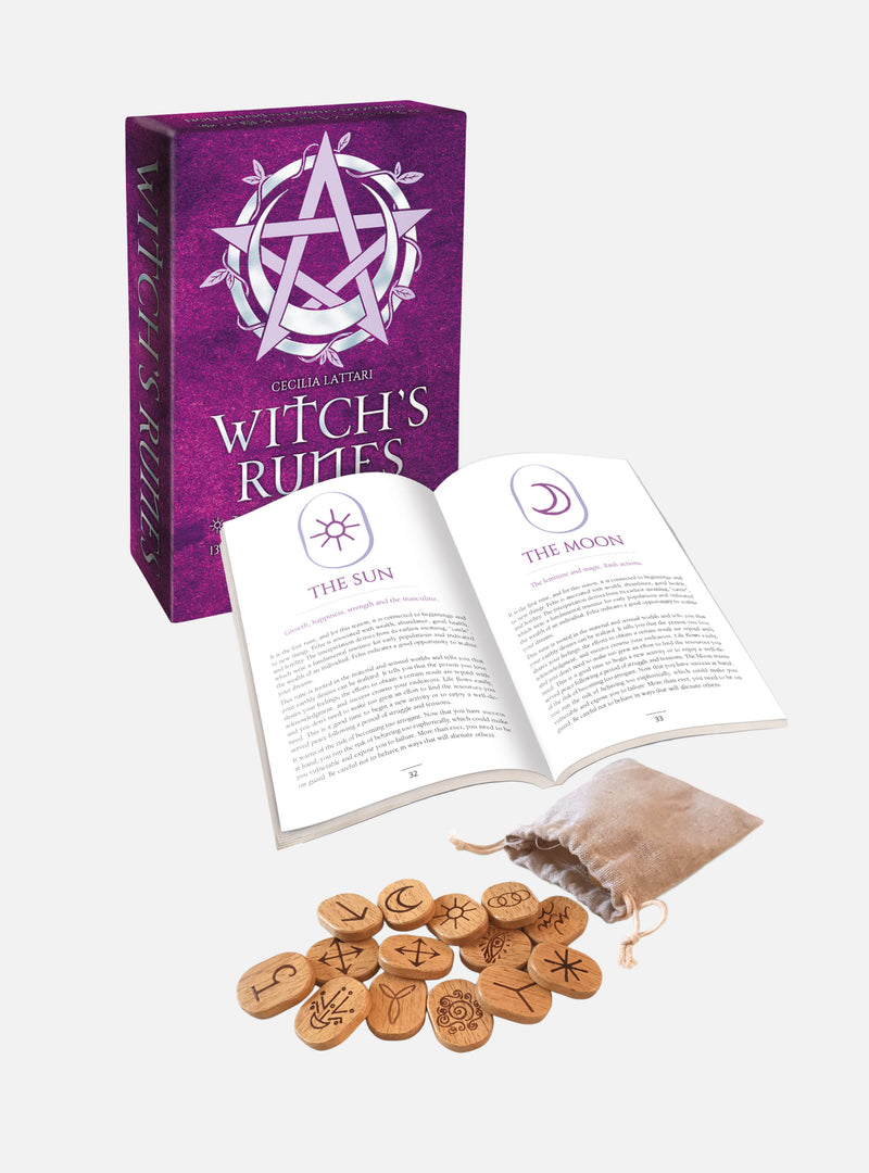 Witch's Runes: 36 Magickal Symbols for Divination