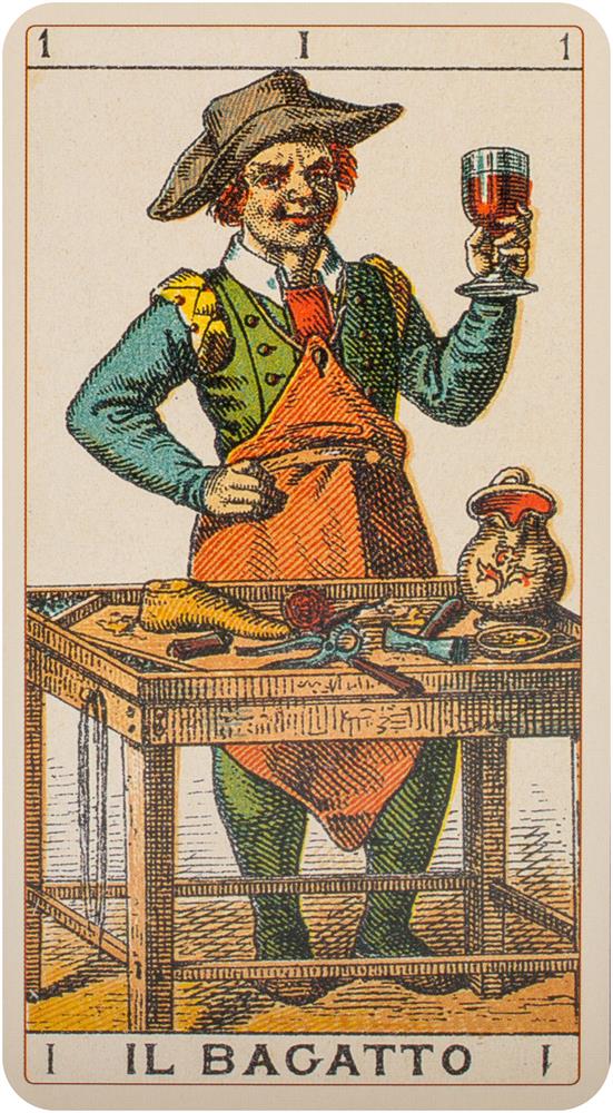 Ancient italian tarot