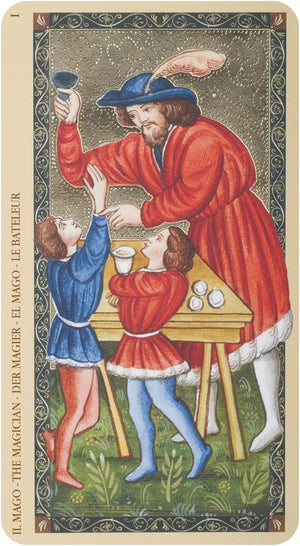 Golden tarot of the renaissance
