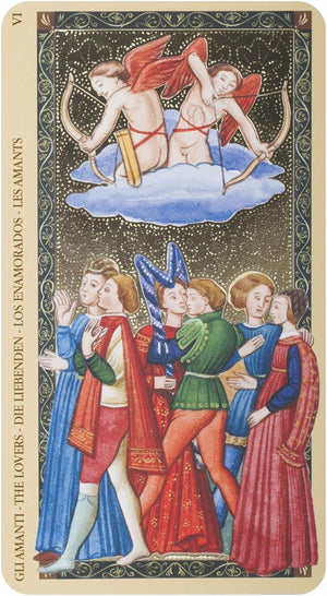 Golden tarot of the renaissance