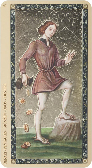 Golden tarot of the renaissance