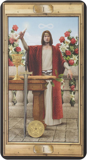 Pictorial key tarot - card deck and tarot bag set