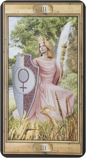 Pictorial key tarot - card deck and tarot bag set