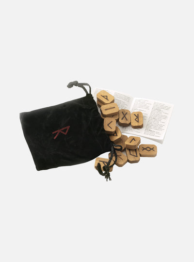 Wooden runes - ancient northern magic