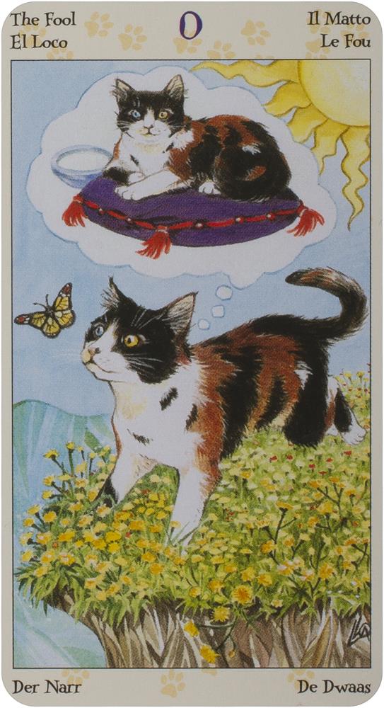 Tarot of the pagan cats