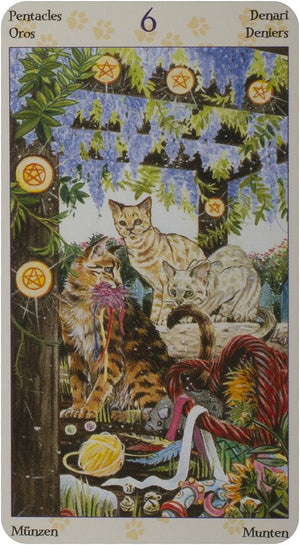 Tarot of the pagan cats