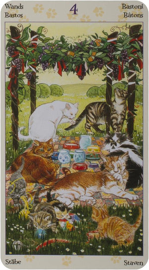 Tarot of the pagan cats