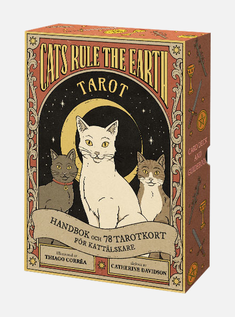 Cats Rule the Earth : tarot : handbok och 78 tarotkort för kattälskare