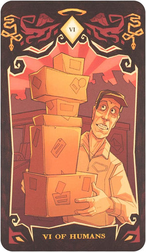 Good Omens Tarot Deck and Guidebook